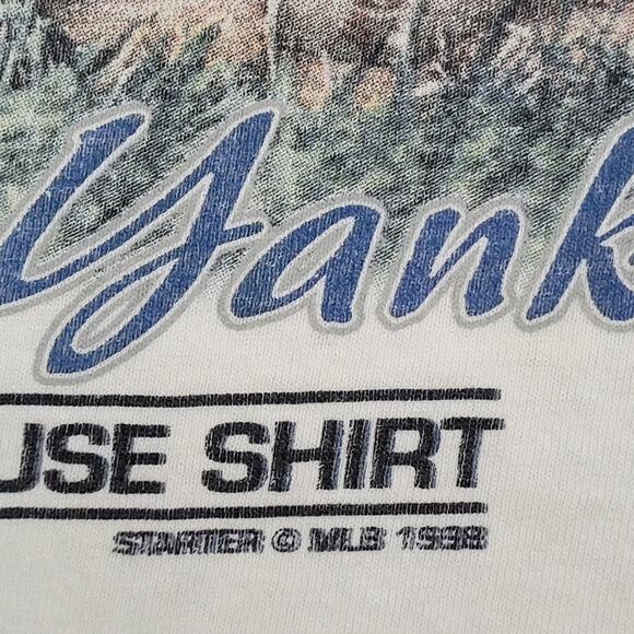 Vintage 1998 New-York Yankees Baggy Shirt XL 26x28 World-Series - Picture 10 of 16